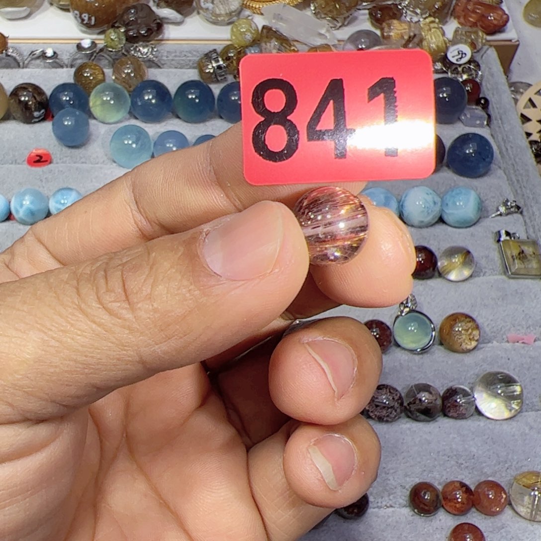 紫晶颈饰未镶嵌天然水晶