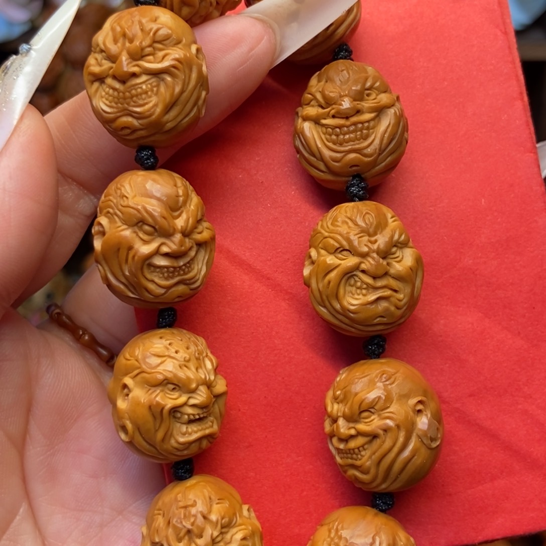 橄榄核手串/手链山鬼恶僧