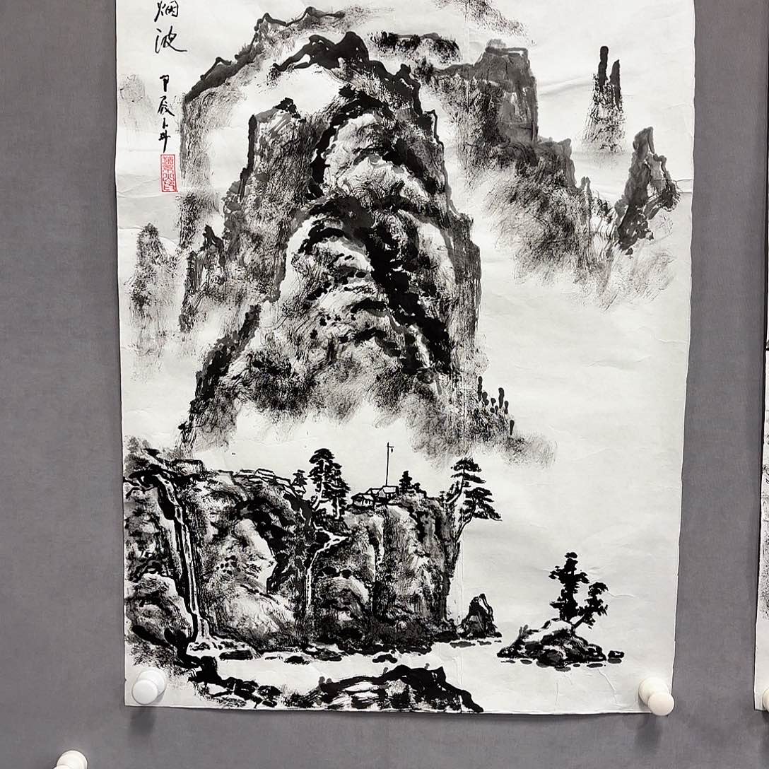 国画国画纯手绘作品请放心去藏