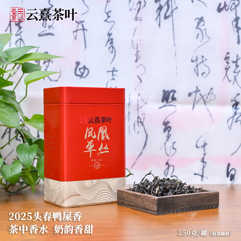 云熹【鸭屎香】2025年春茶｜潮州凤凰单丛茶｜奶韵香甜｜简装礼罐