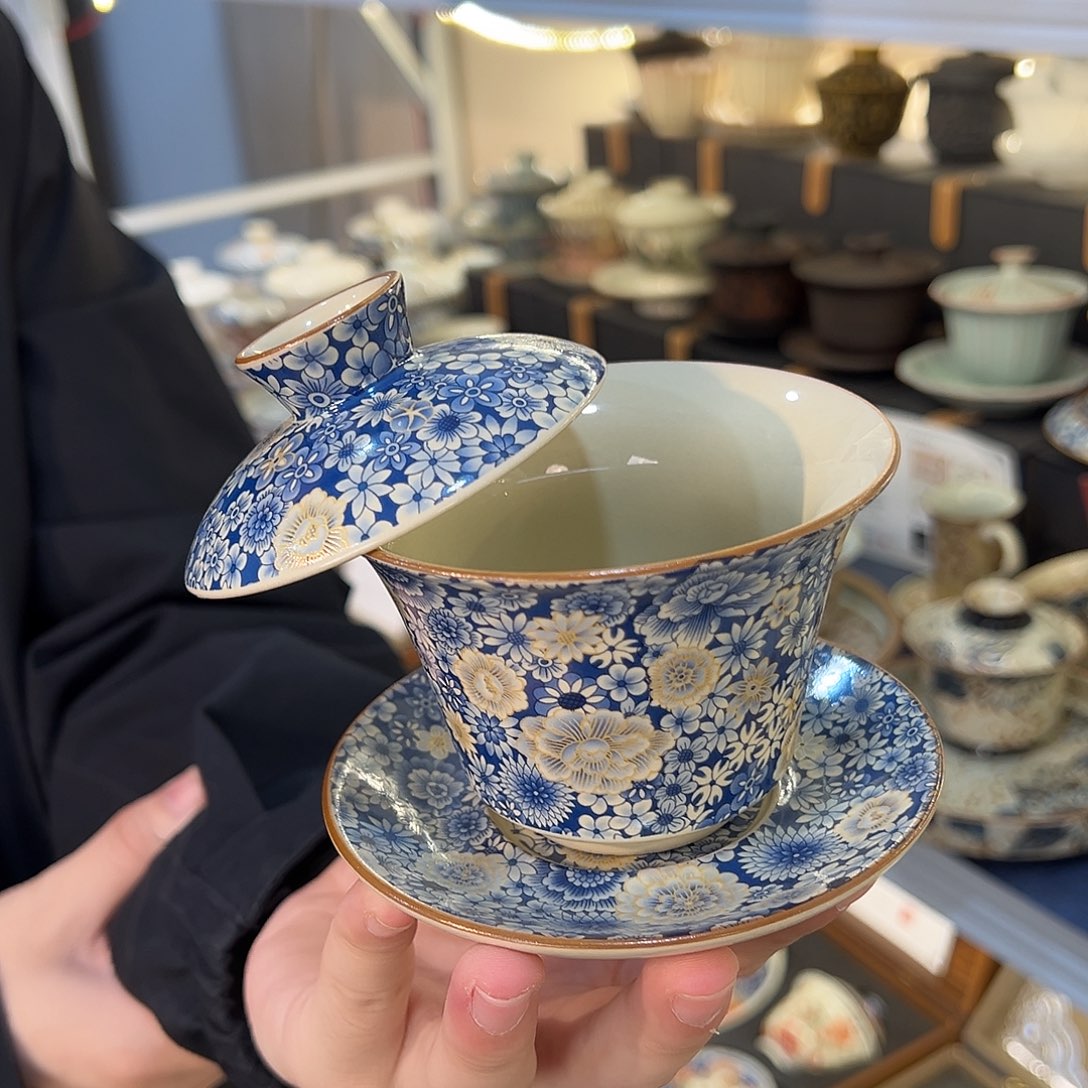 盖碗很漂亮我很喜欢