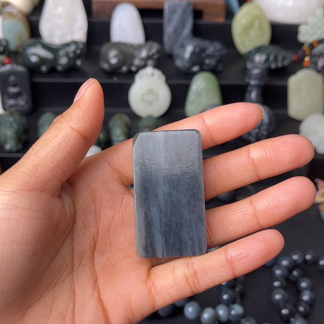 和田玉未镶嵌挂件?**?