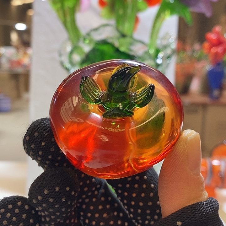 柿子高5厘米宽5厘米