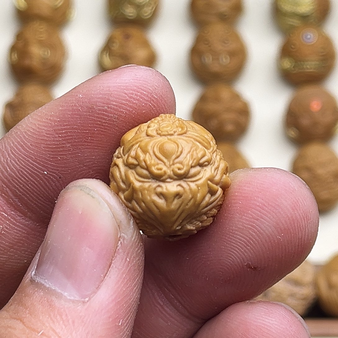 猴头核桃吊坠鸟头17