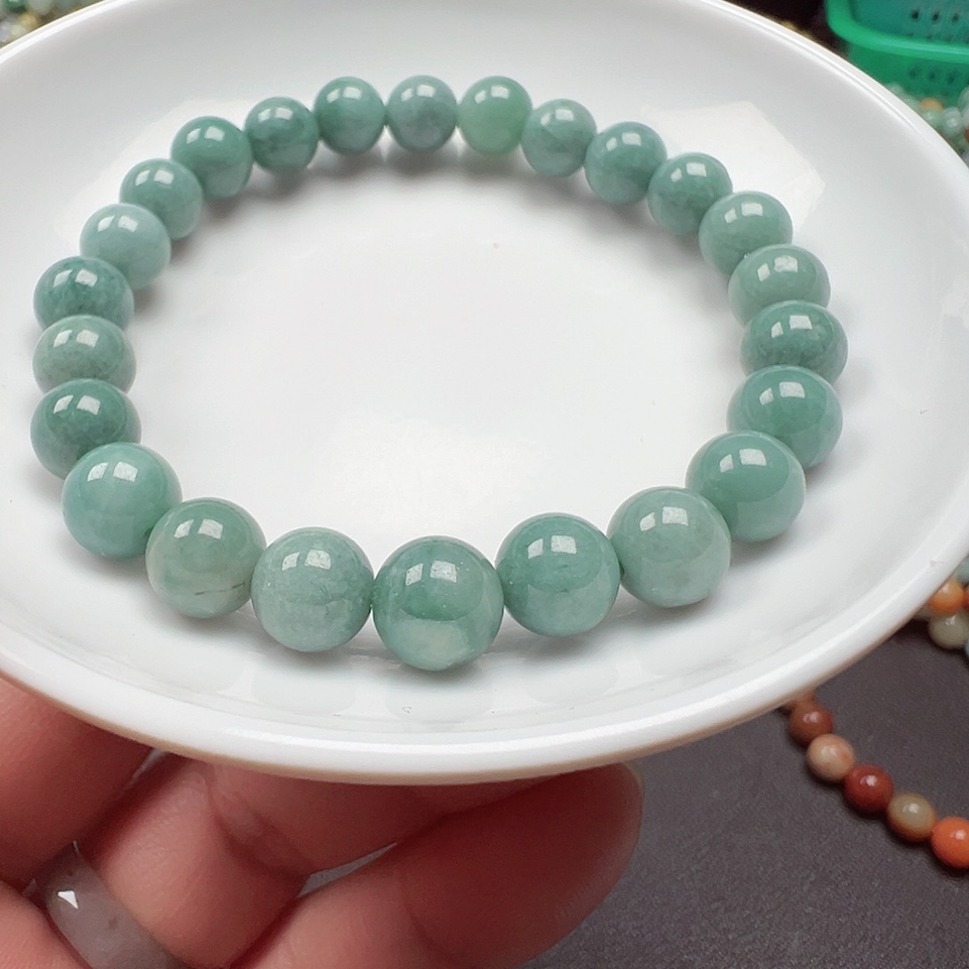 翡翠手链未镶嵌小****市货主老华