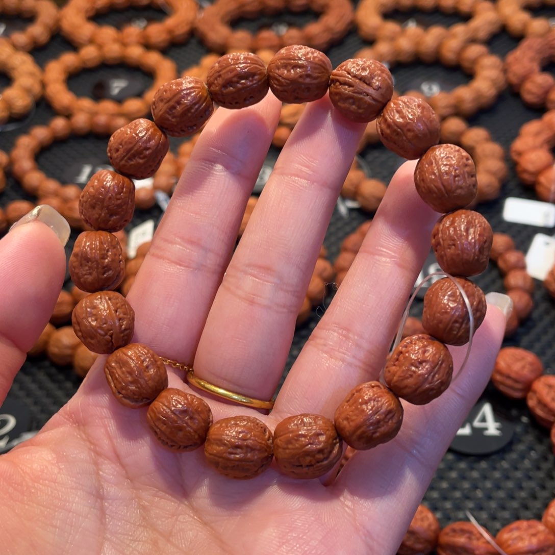 文玩核桃手串奔***菜手串