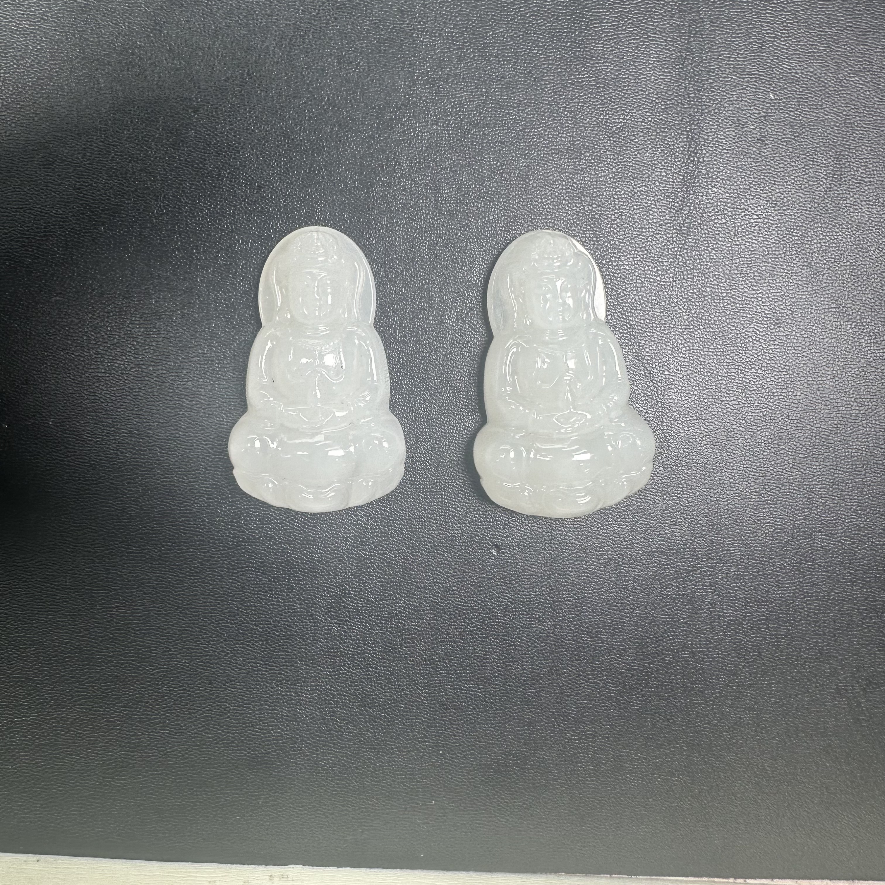 【玉经纶】46193/Q28-621-和田玉观音吊坠-多样性发其一