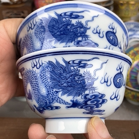 景德镇陶瓷藏式茶碗