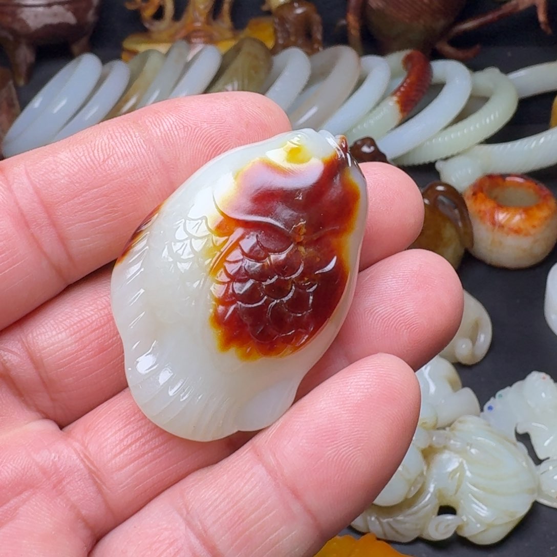 和田玉挂件未镶嵌