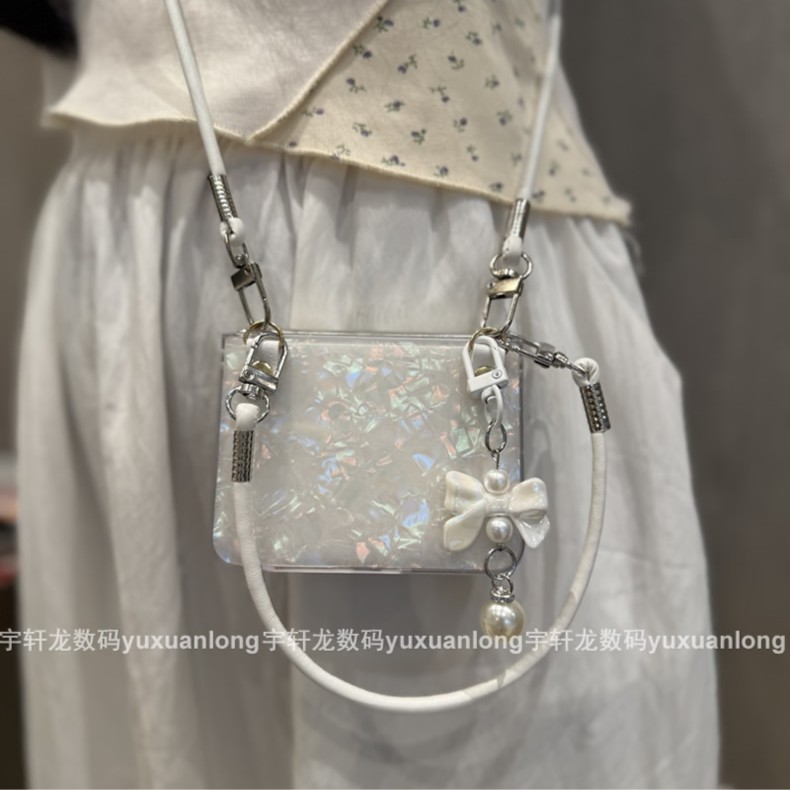 贝壳纹适用华为purax折叠屏手机壳pocket2/s小米2荣耀magicvflip2