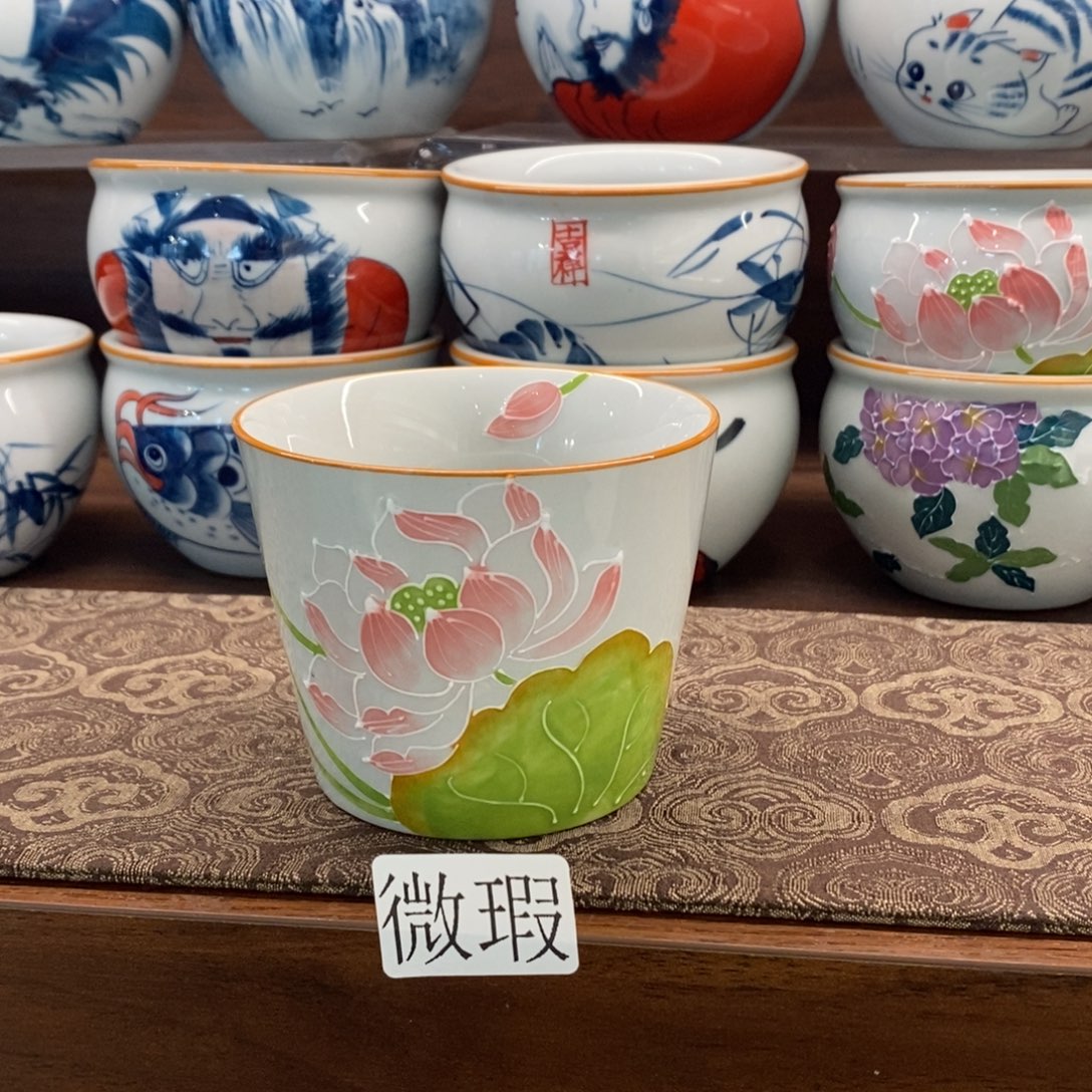 釉下彩手工绘制手工绘制