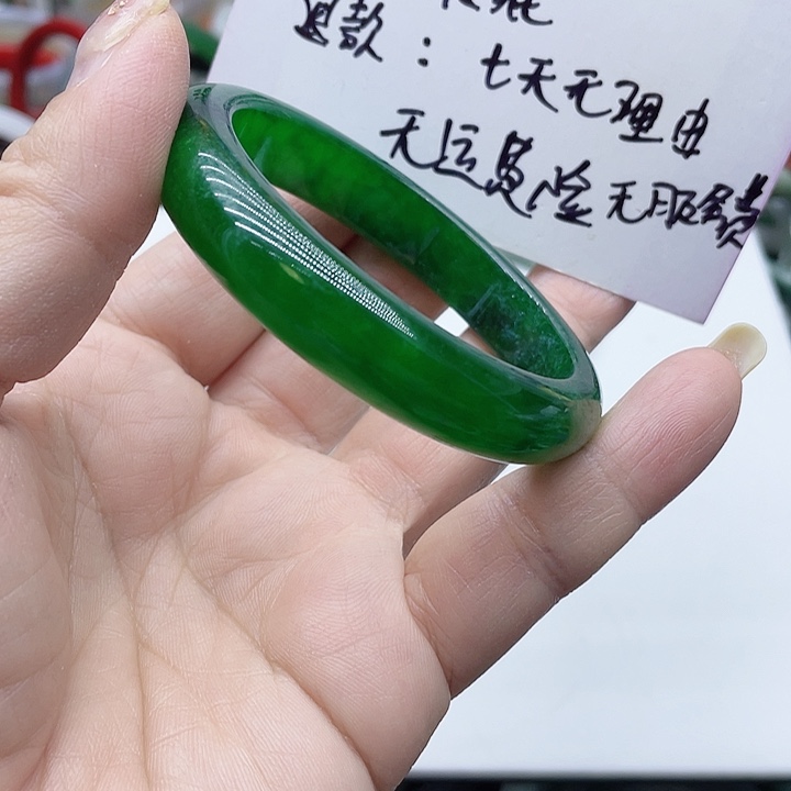 玻璃非金属手镯黑色