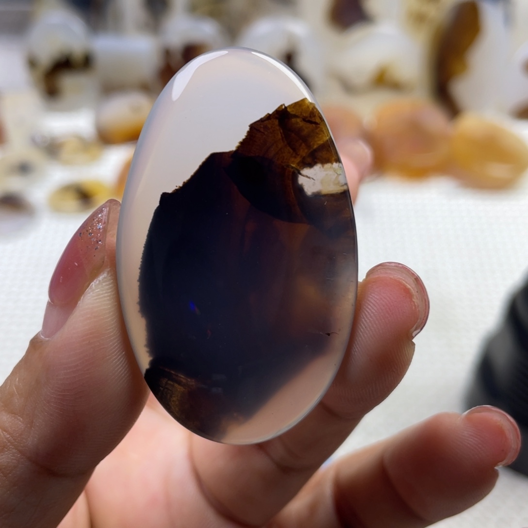 玛瑙/玉髓未镶嵌颈饰