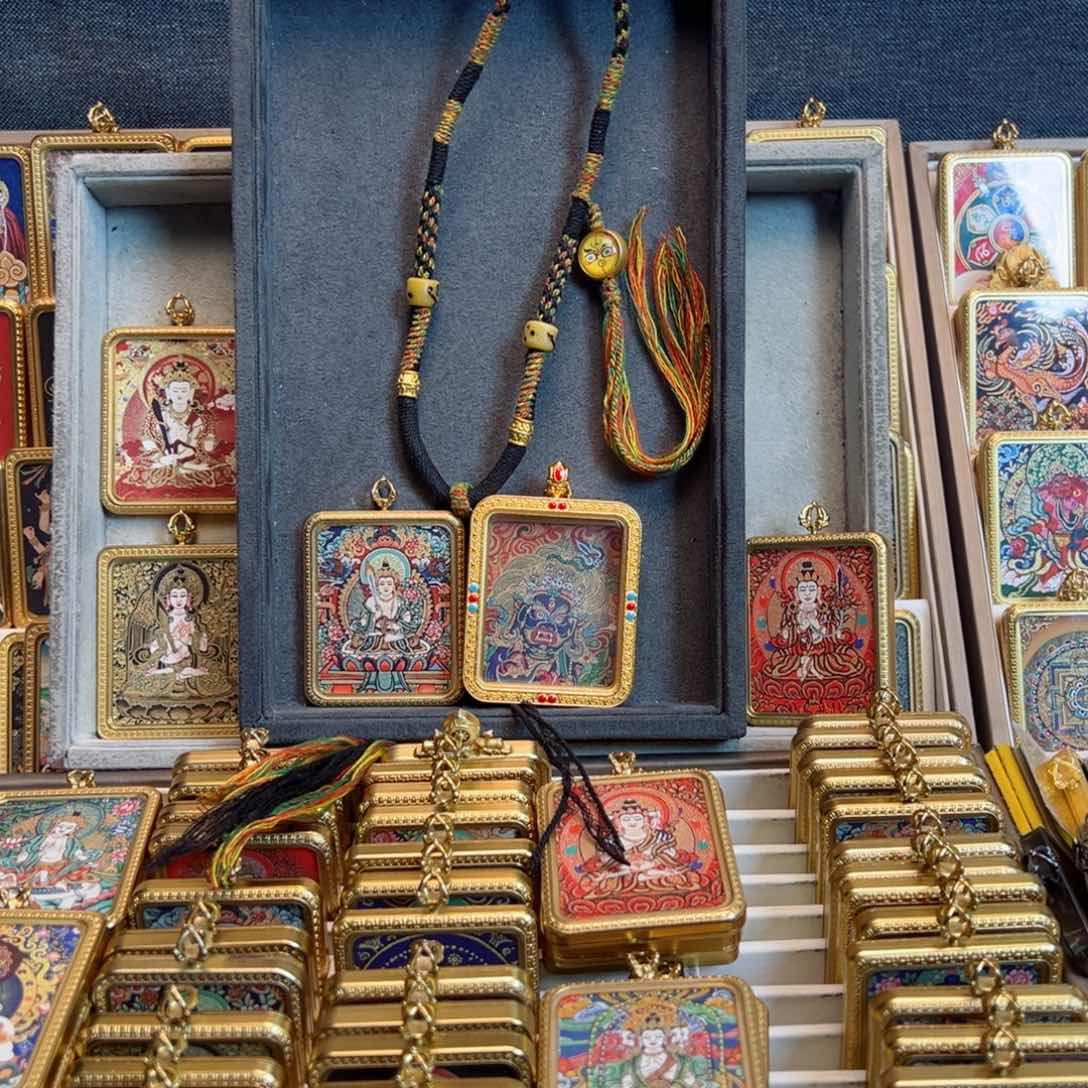 吊坠B****3双面定制虚空和大黑天