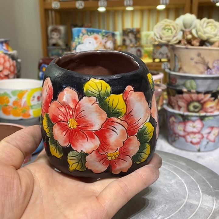 景德镇艺术手绘作品