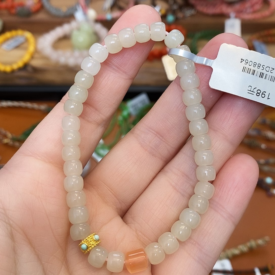 和田玉手链未镶嵌