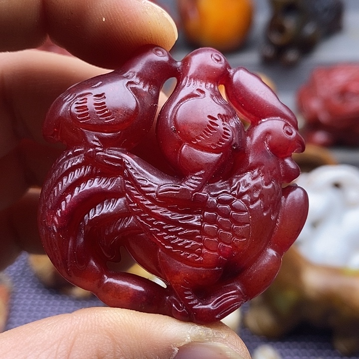 未镶嵌蛇纹石玉颈饰