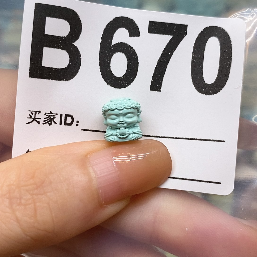 未镶嵌绿松石绿松石配饰定制