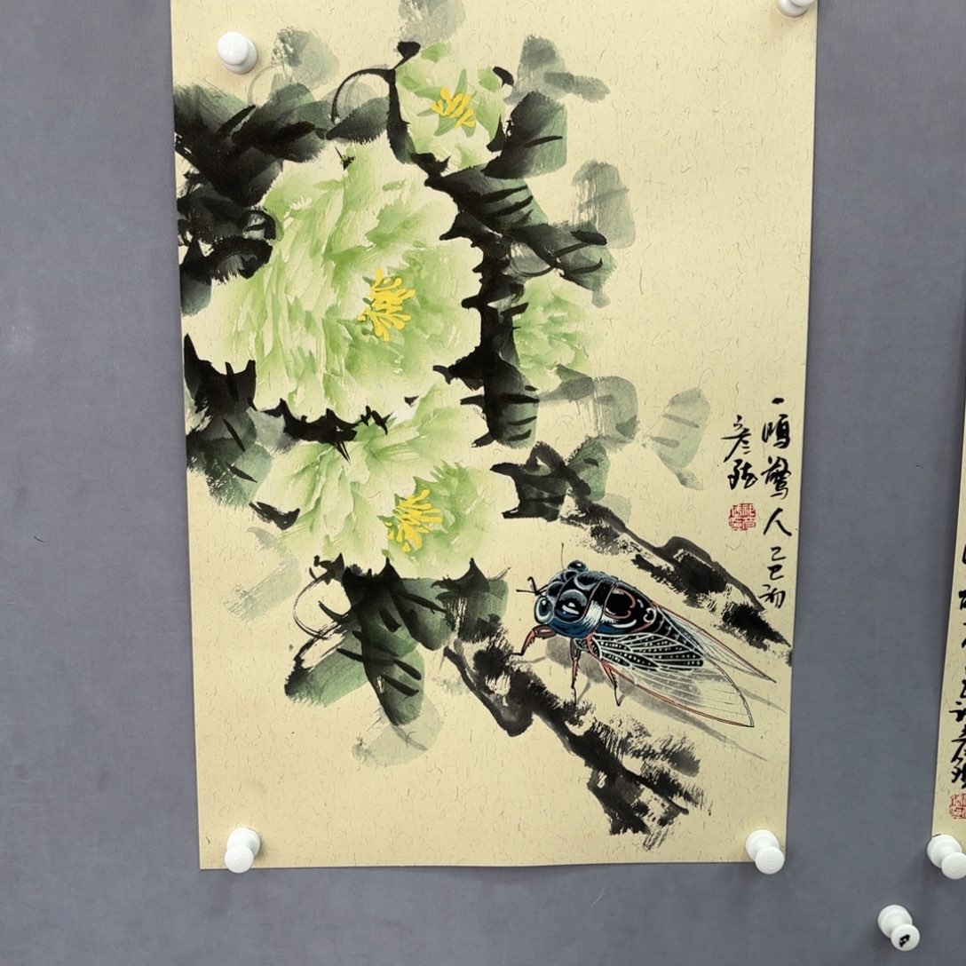 国画亲笔手绘原创