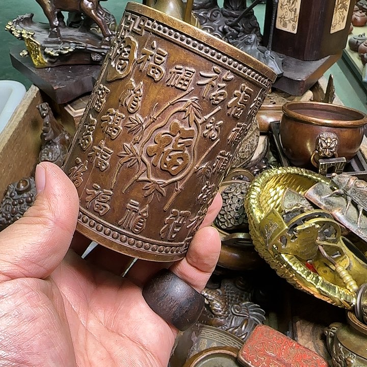 铜器办公室茶室摆件