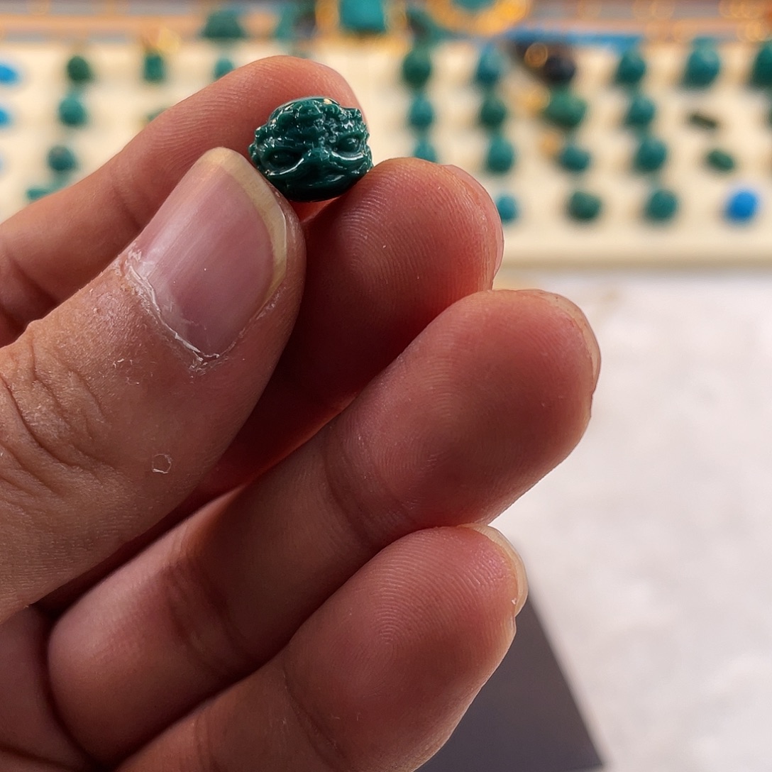 绿松石未镶嵌配饰