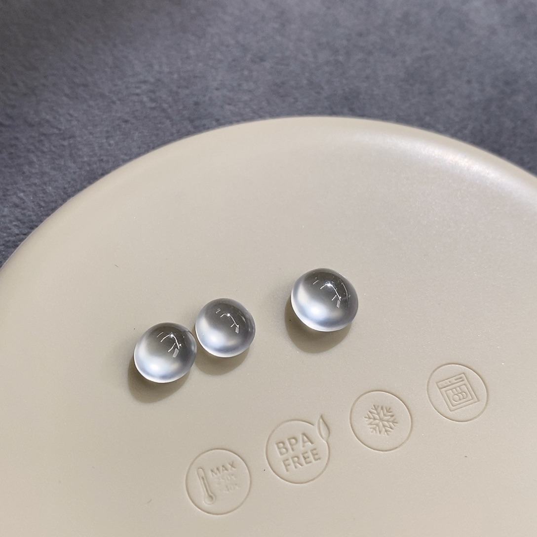 翡翠裸石玻璃种起钢蛋面