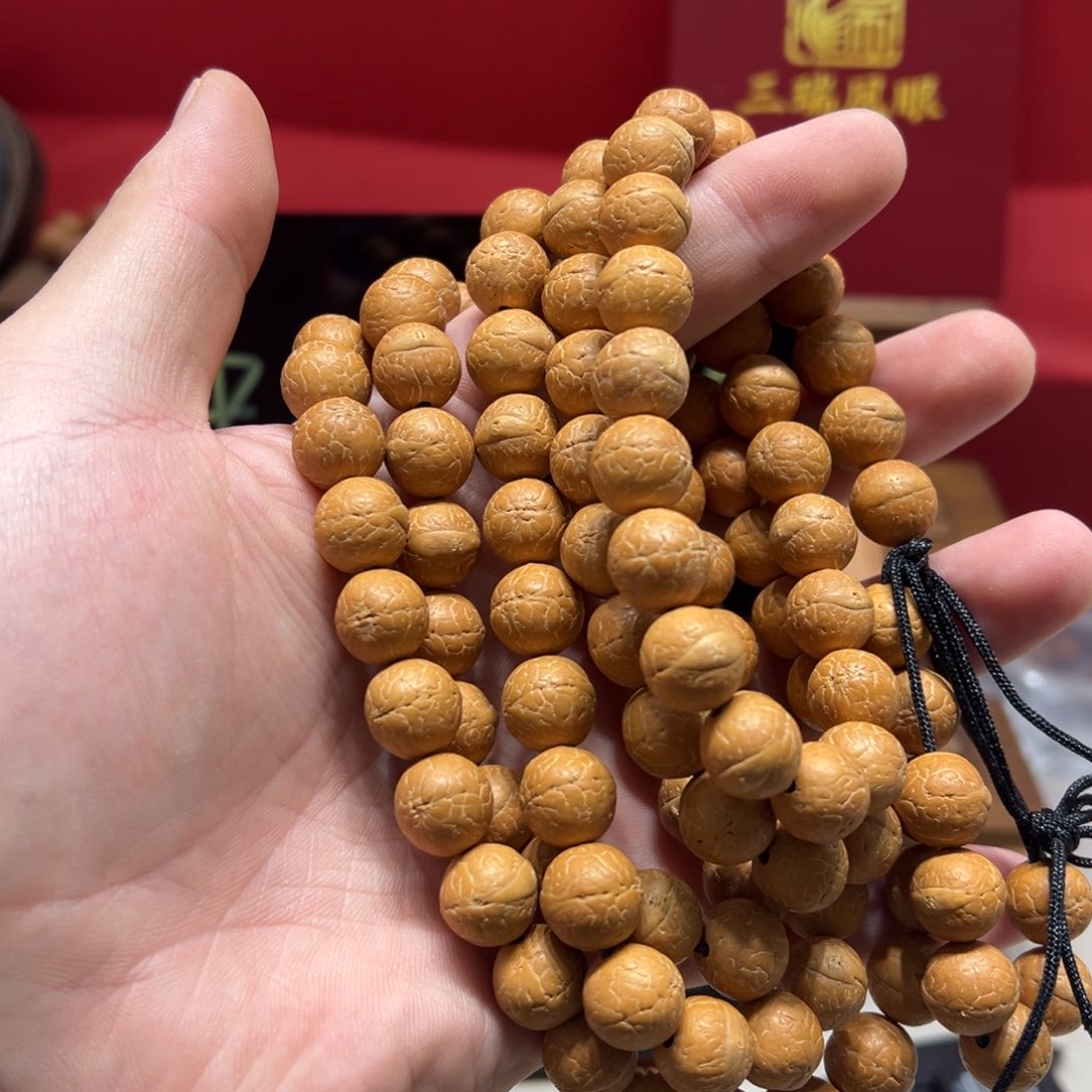 手串凤眼菩提11.5mm尼泊尔凤眼菩提108