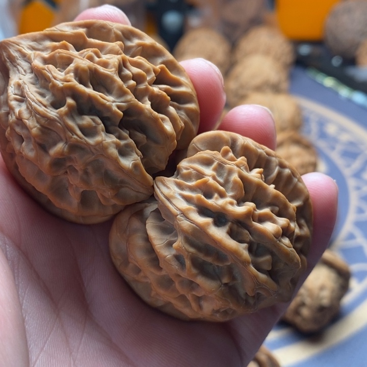 随***缘文玩核桃吊坠文玩核桃龙门涧42