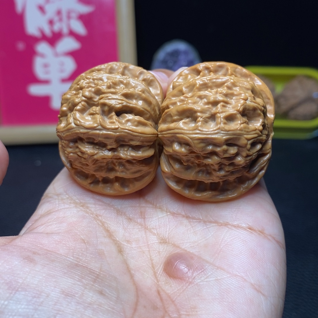 吊坠文玩核桃42白狮子107