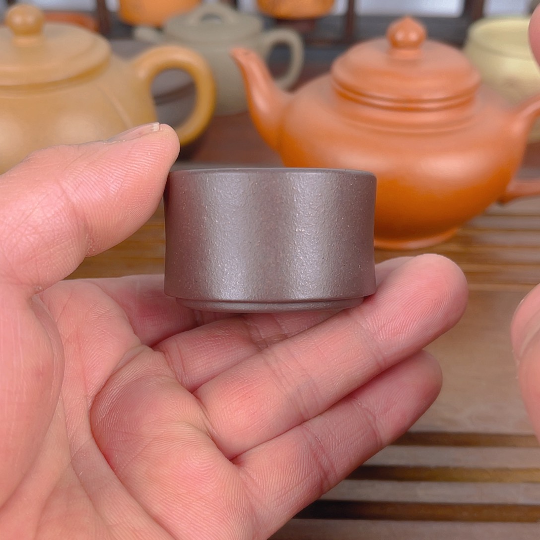 紫砂茶杯紫砂小客杯30cc