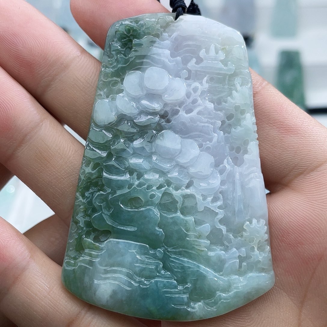 颈饰未镶嵌翡翠翡翠
