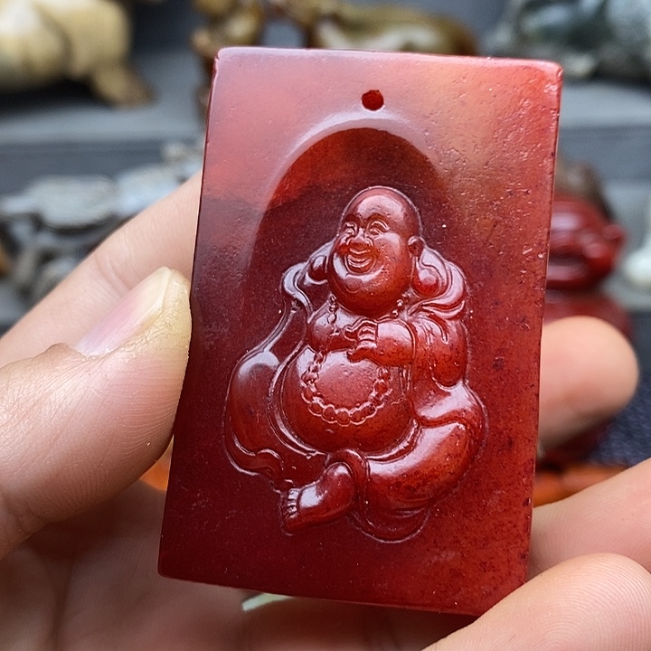 未镶嵌蛇纹石玉颈饰