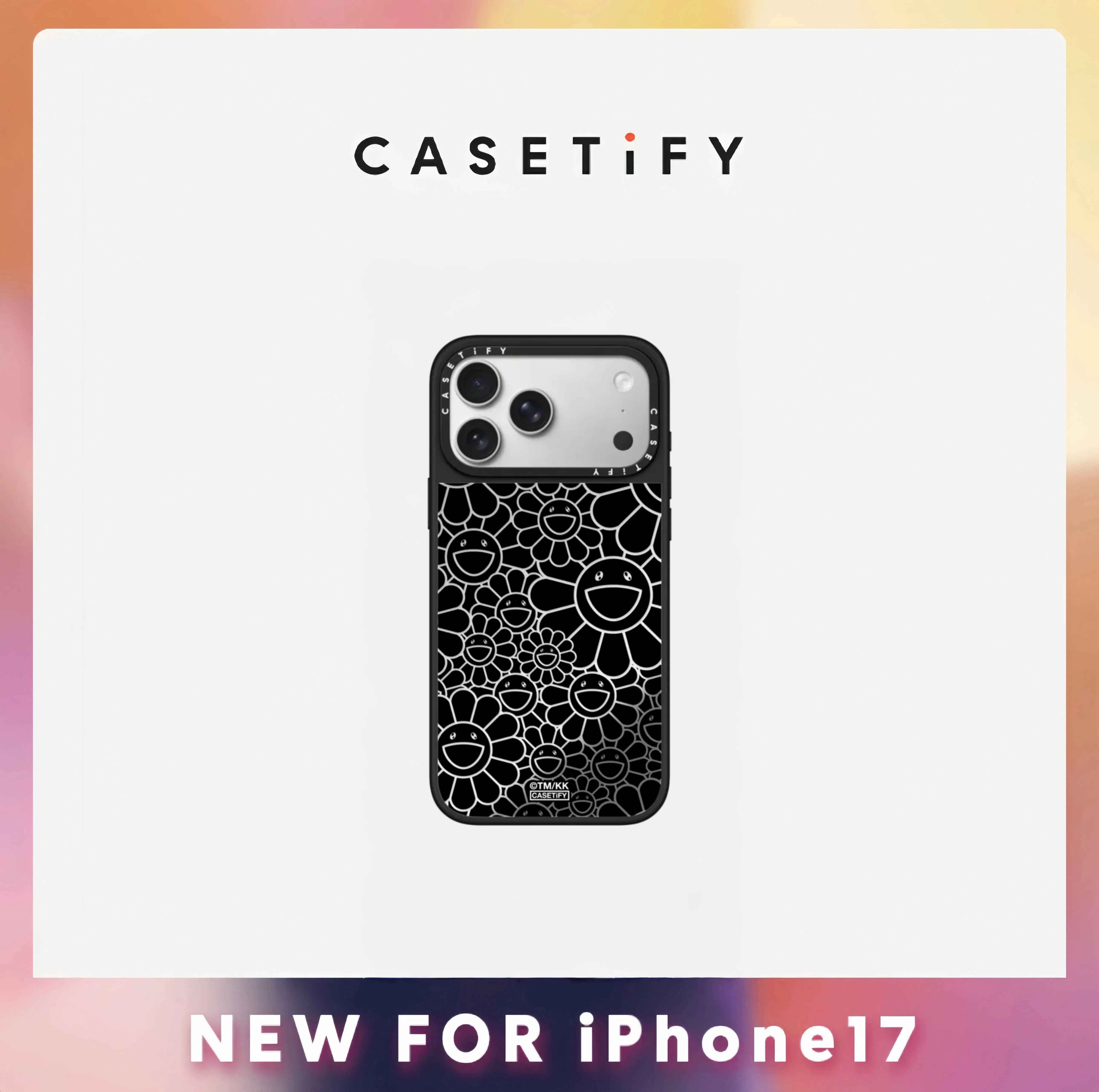 CASETIFY现货村上隆新款联名手机壳适用于iPhone17promax