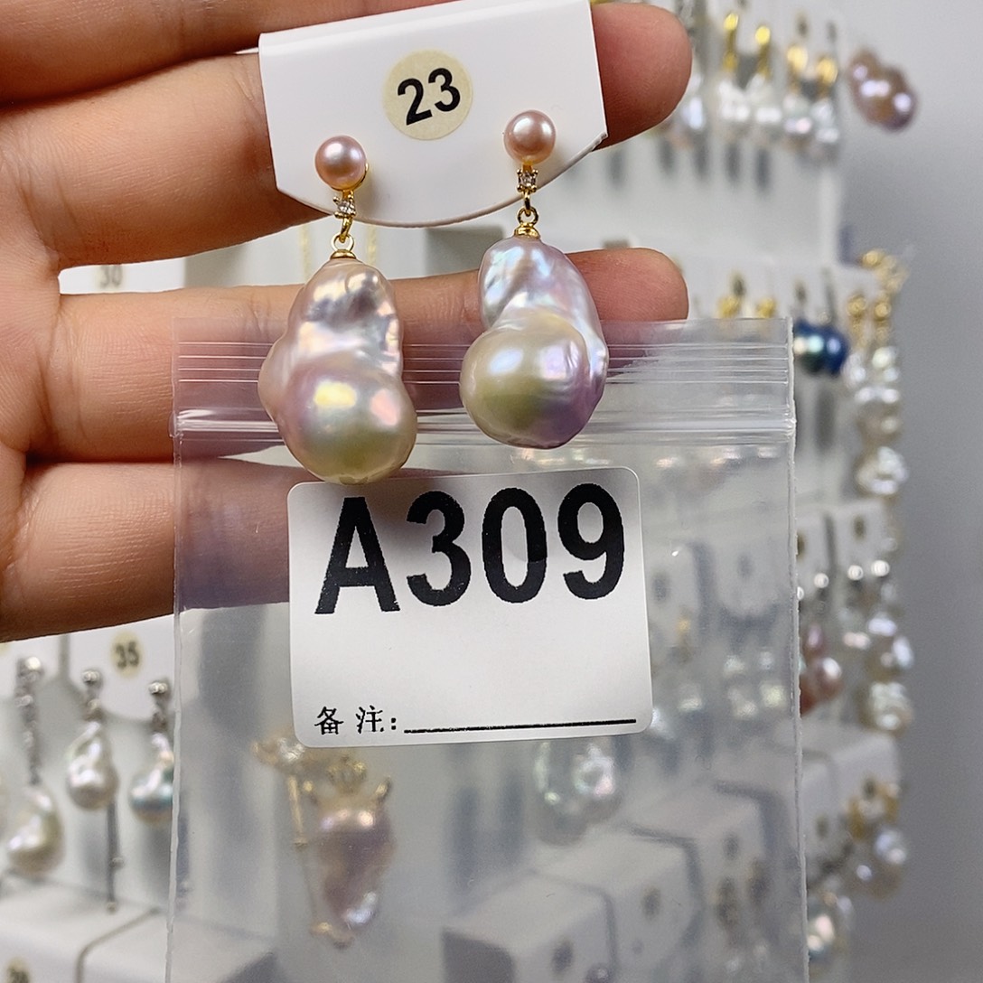 @***宝颈饰未镶嵌淡水珍珠