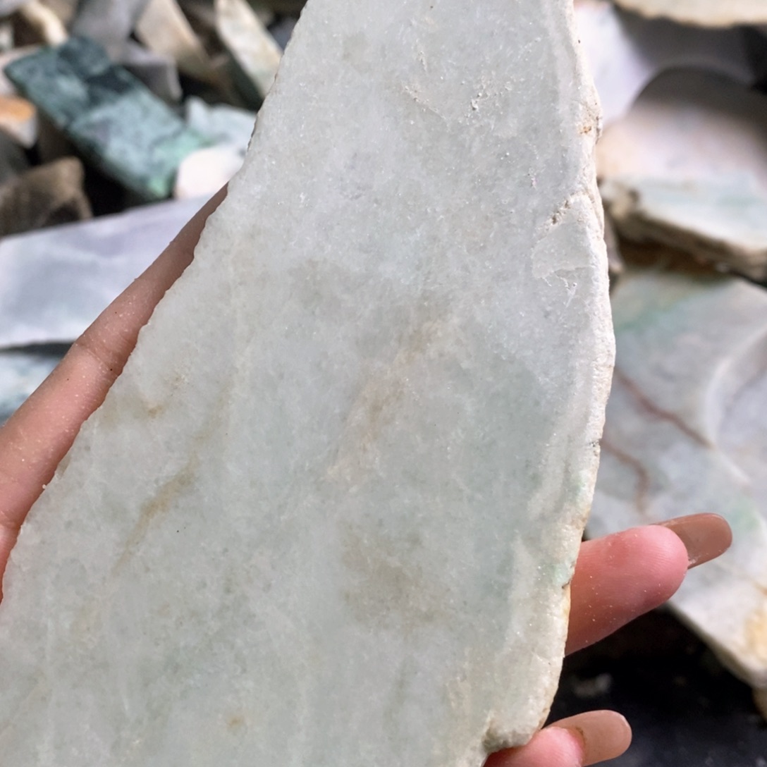 颈饰未镶嵌翡翠天然翡翠