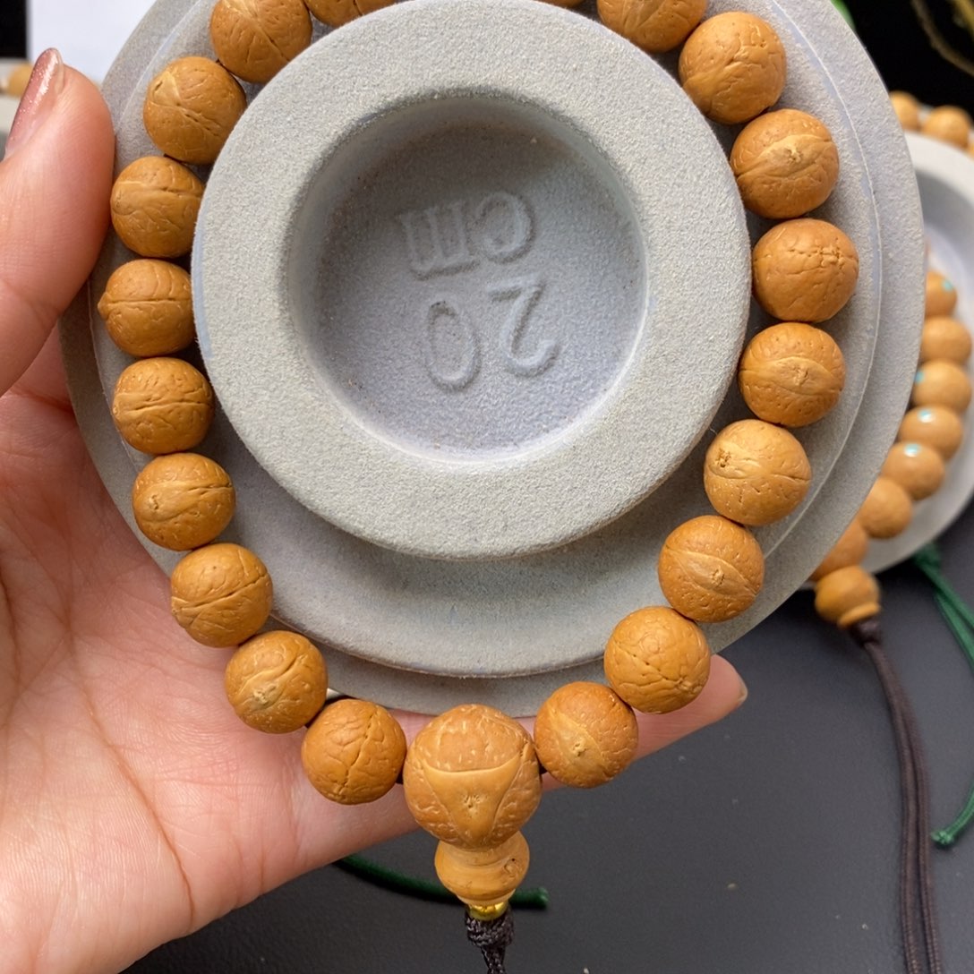 吊坠凤眼菩提12手串