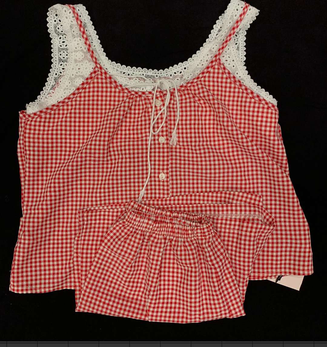 甜美睡衣吊带两件套短裤宽松时尚三件套居服可外穿女生