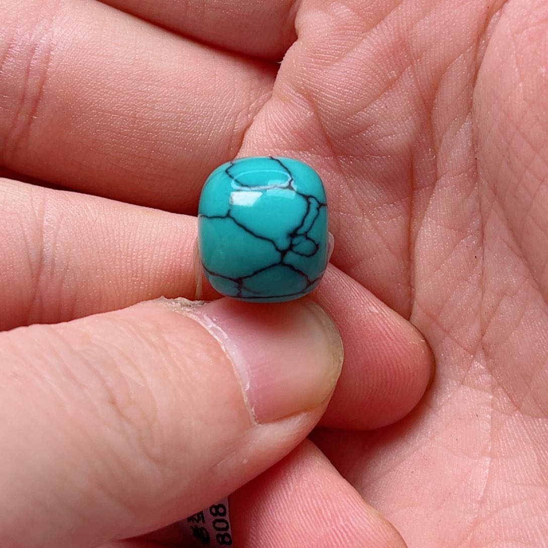 绿松石老型未镶嵌冬**炒