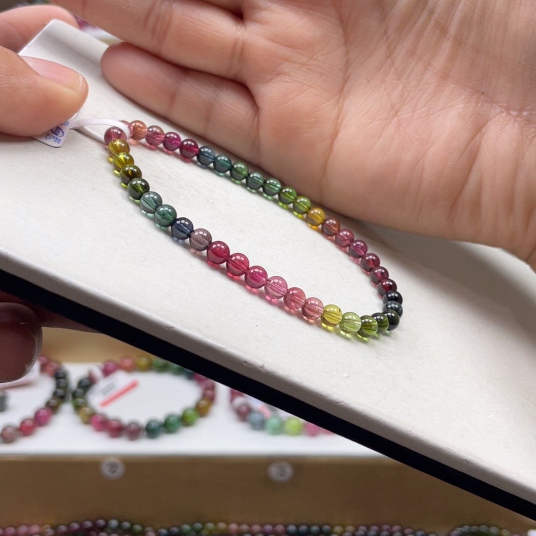 碧玺手串未镶嵌4.5mmmmmmmmmmmmmmmmmmmm