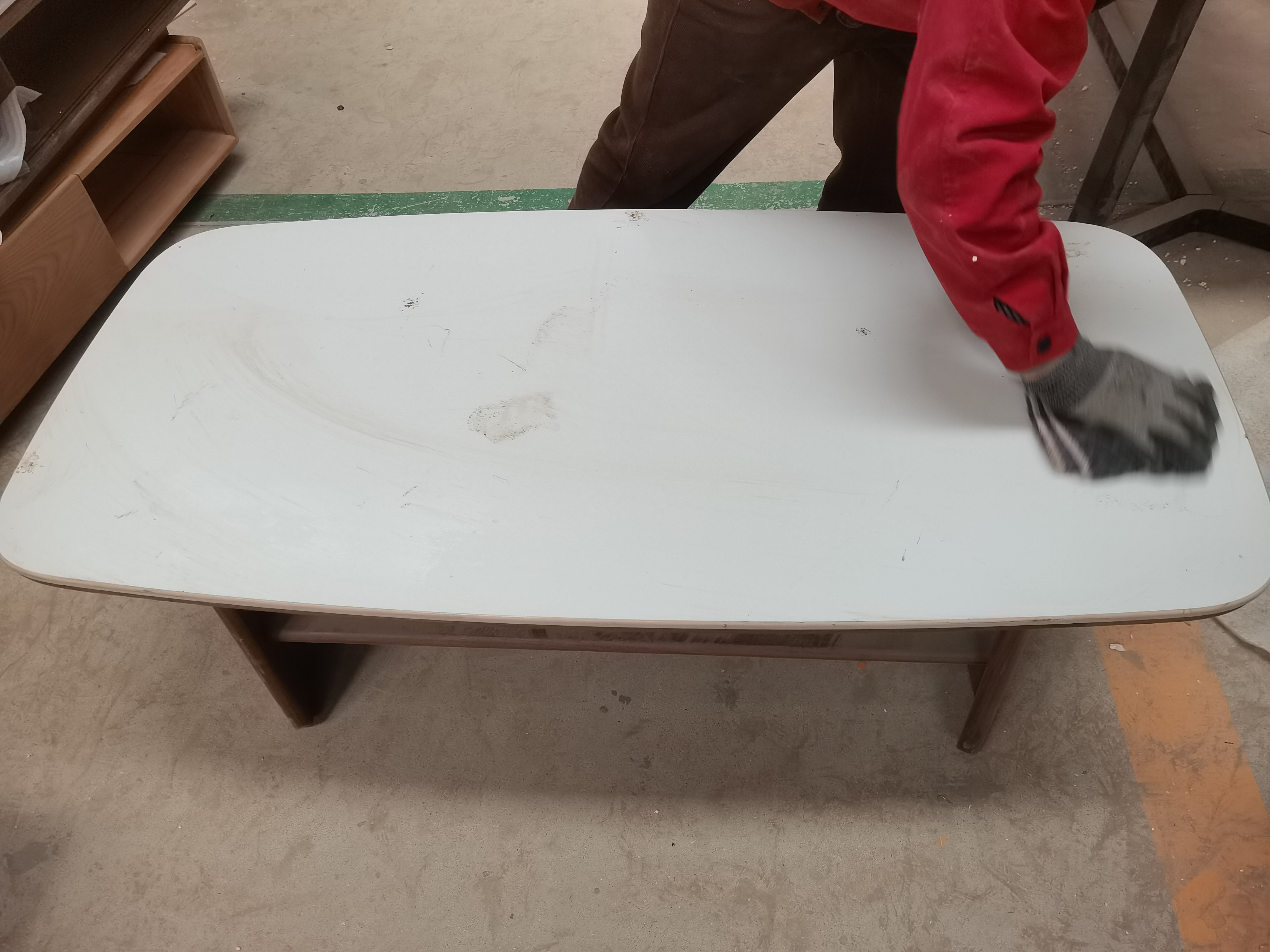 黑胡桃茶几130*65*41瑕疵无售后