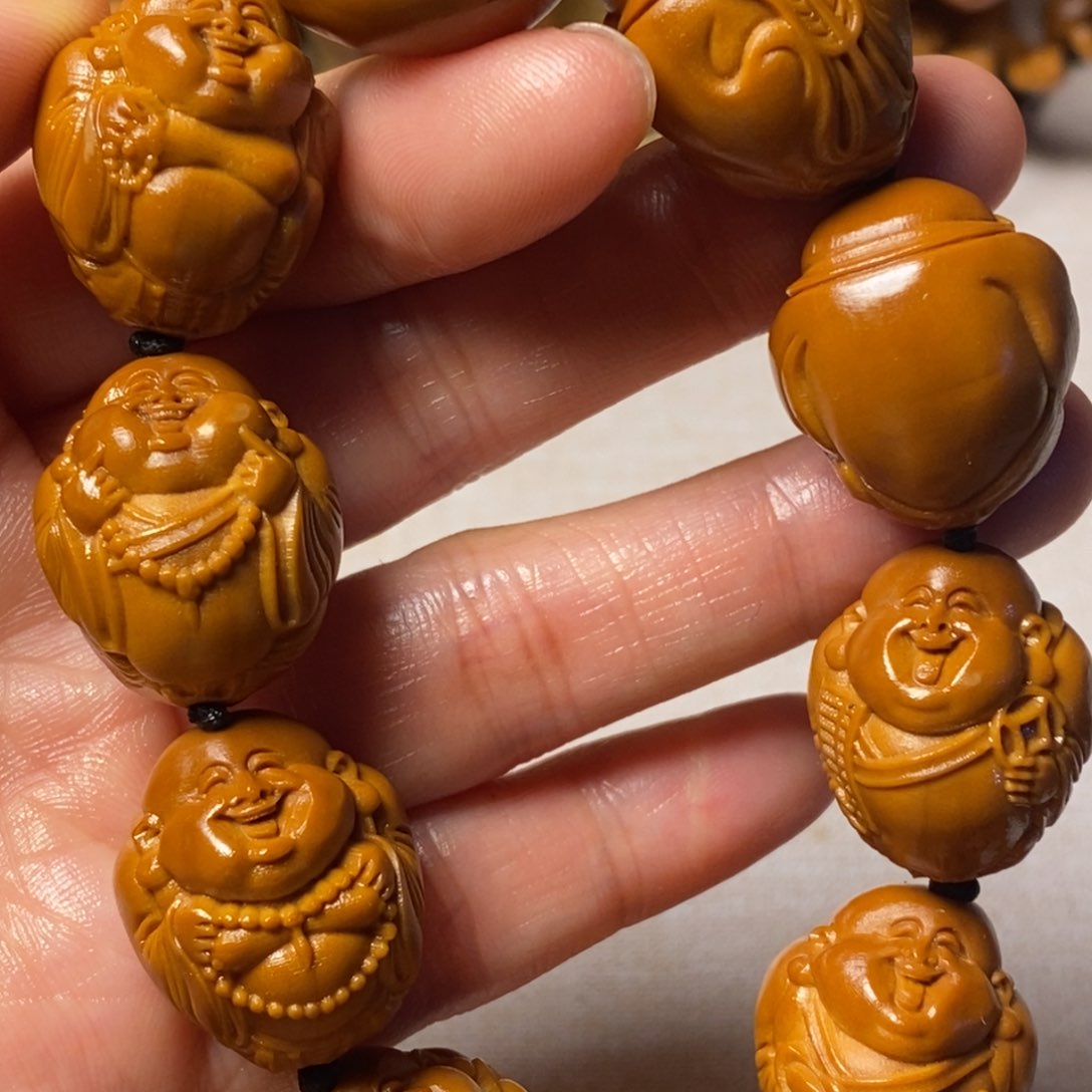 橄榄核手串/手链八大弥勒1.9