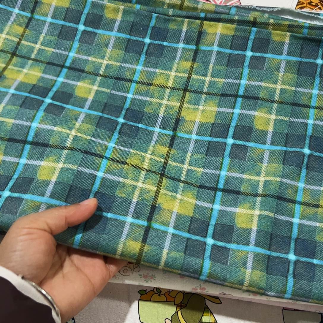 棉福袋一米价纯棉8安帆布1.5米宽果子块