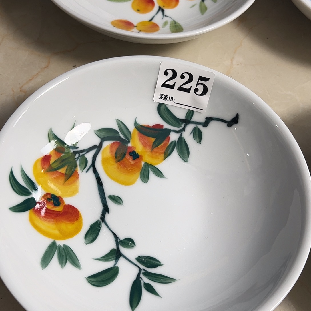 瓷片景德镇陶瓷手工手绘制作