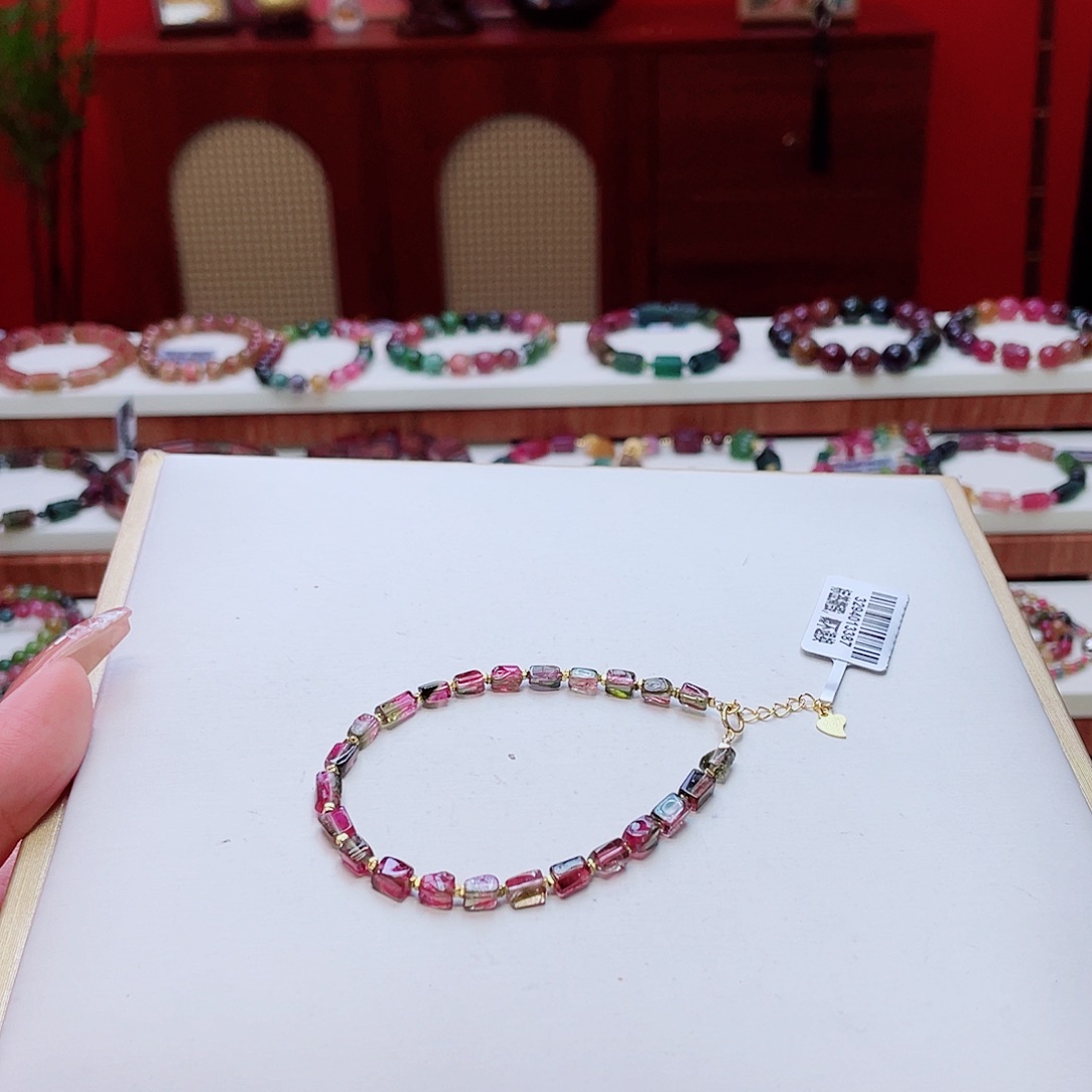 手链未镶嵌碧玺多样性发其一