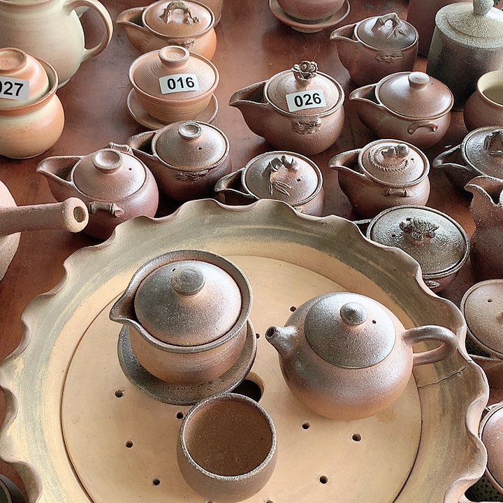 【闪购商品】粗陶盖碗粗陶泡茶壶