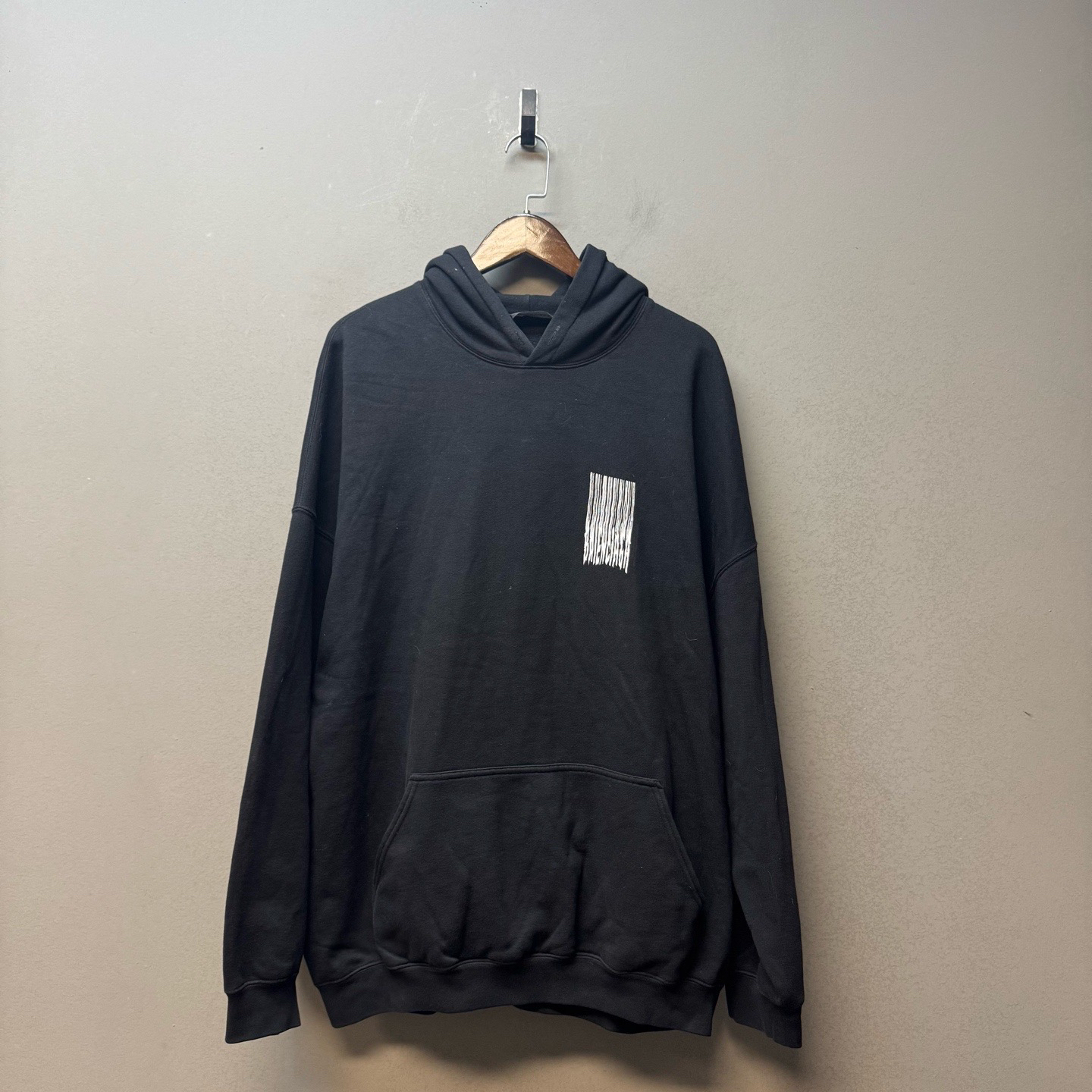一口价 Balenciaga 巴黎世家/20602/溶解印花logo卫衣xxs偏大 A级