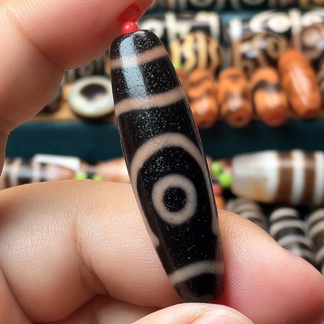 玛瑙/玉髓未镶嵌颈饰高油两眼