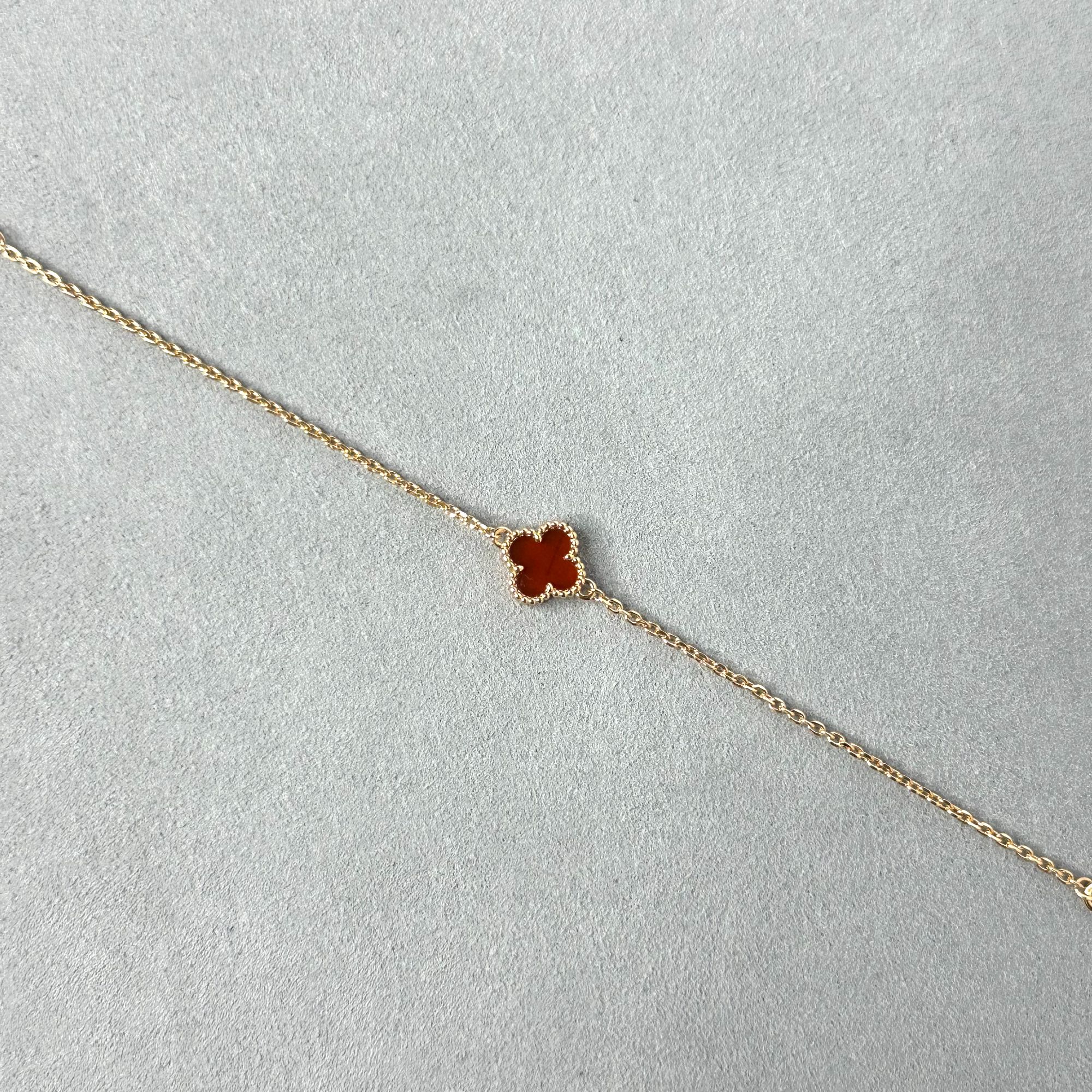 铜合金手链 时尚轻奢高级百搭【迷你单花】手链 D042/D043