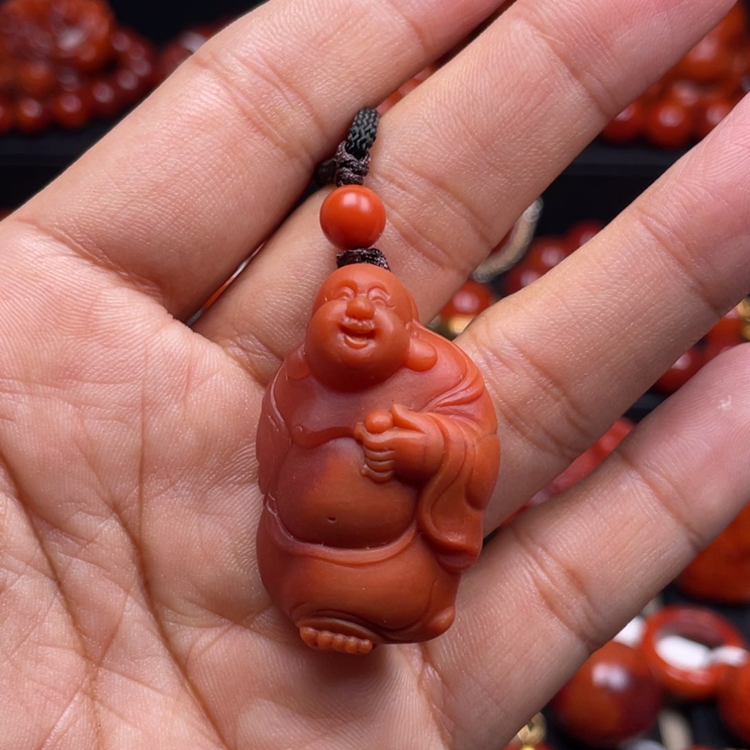 南红玛瑙珠宝奇石未镶嵌吊坠