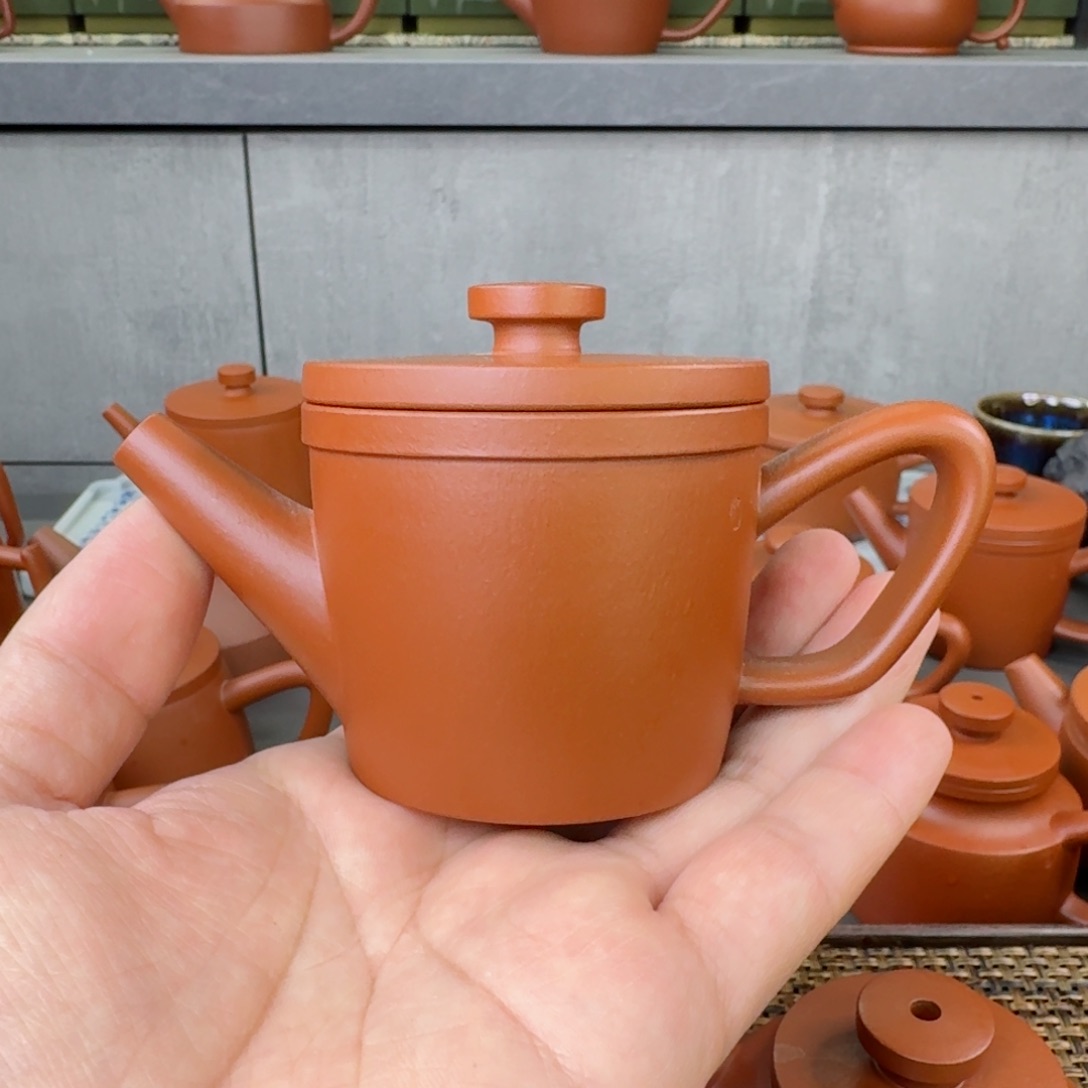 紫砂茶壶微瑕简九